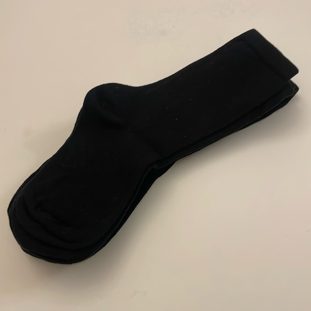 NEW ZARA 4 PAIRS BOYS COTTON BLACK SOCKS for 8-9 YEARS